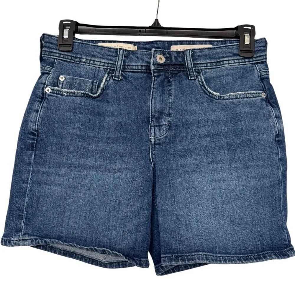 Pilcro & the Letterpress Slim Boyfriend Shorts